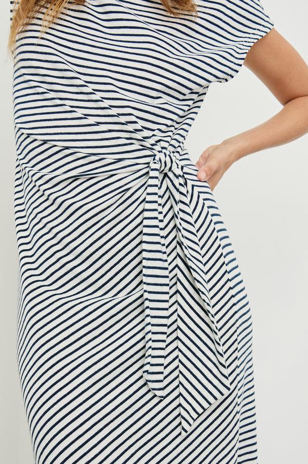 rails Selah dress Ivory Navy Micro Stripe