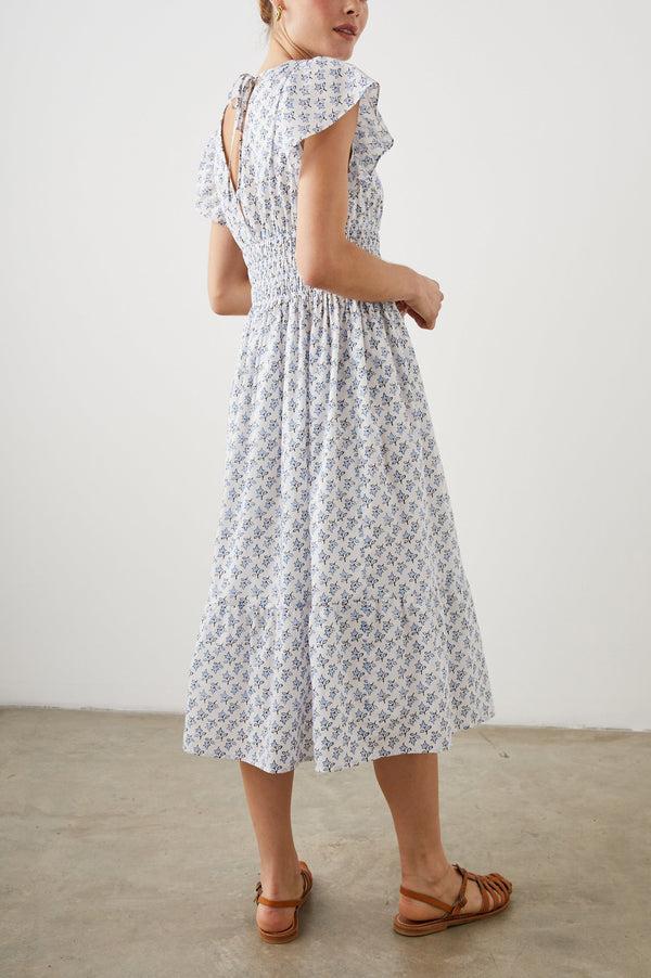 Rails Seona Dress White Blue Ivy