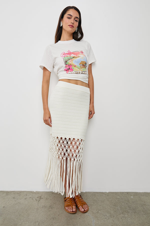 Rails Sevilla Skirt White