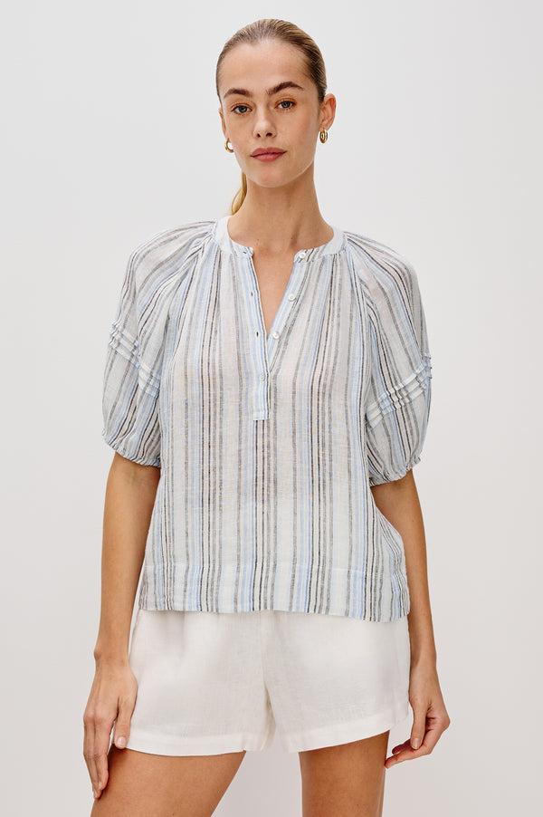 rails Shoshanna top Antibes Stripe