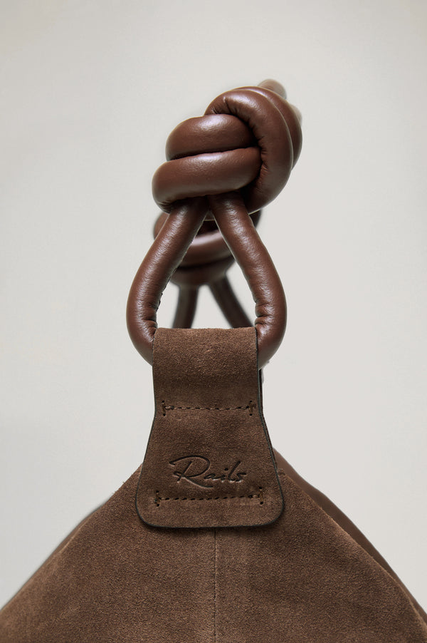 Rails Siena Hobo Bag Espresso Suede