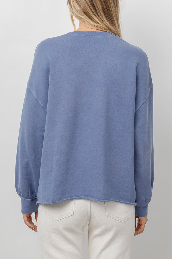 Rails Rails Signature Sweatshirt Washed Indigo Rails