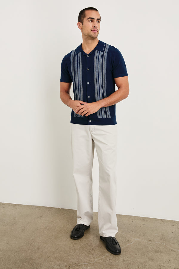 Rails Silas Shirt Blue Heather Multi