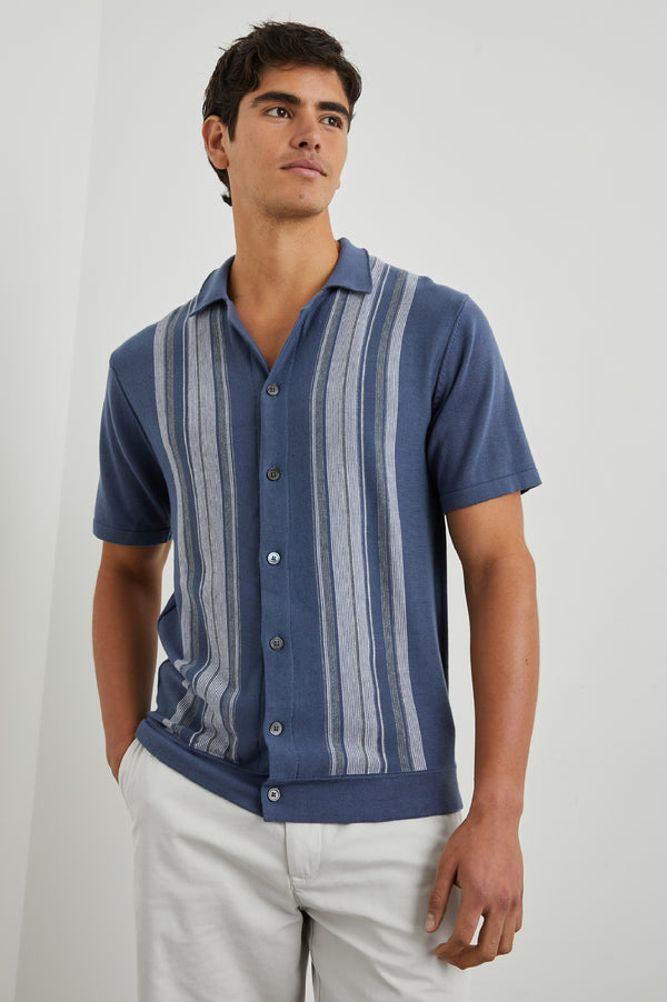 Rails Silas Shirt Marrakesh Blue Multi