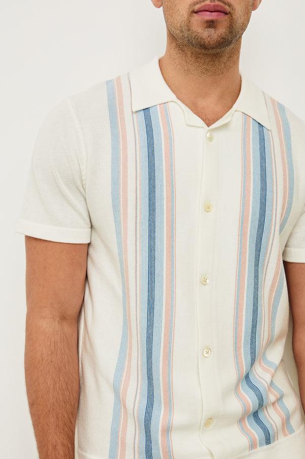 rails Silas shirt Sky Pink Multi