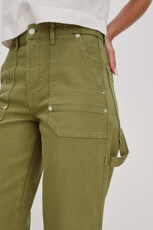 rails Silverado carpenter crop Dark Olive