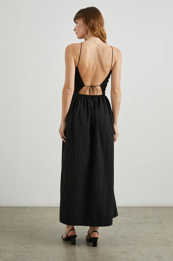 Rails Silvia Dress Black Nylon