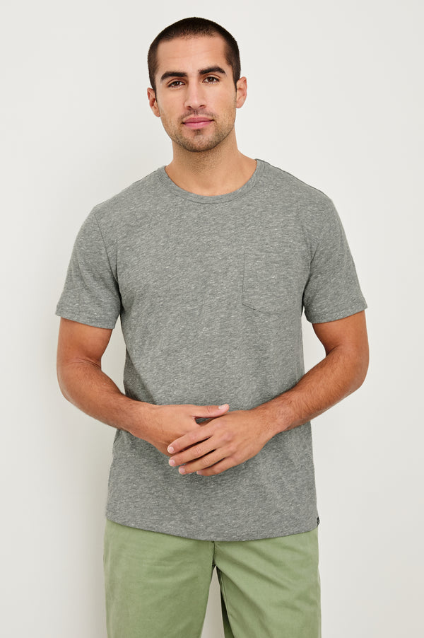 Rails Skipper T-shirt Heather Grey