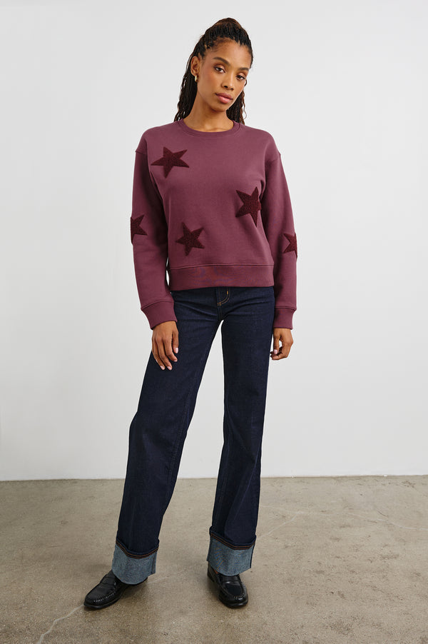 Rails Sonia Sweatshirt Burgundy