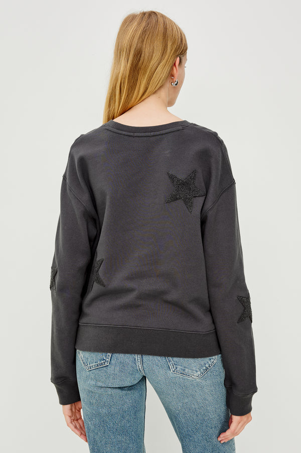 Rails Sonia Sweatshirt Washed Black