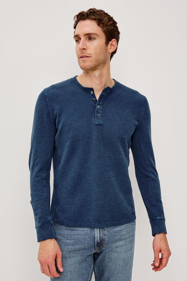 Rails Soto Henley Vintage Indigo