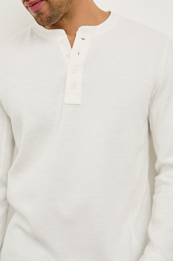 Rails Soto Henley Whitecap