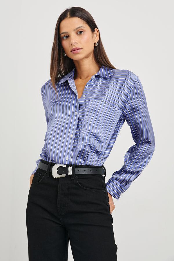 Rails Spencer Shirt Moonlight Stripe