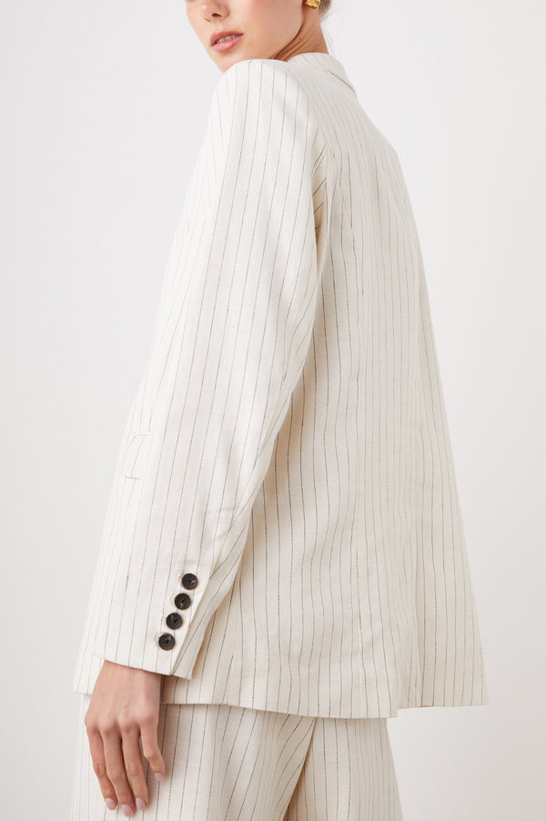 Rails Stanton Blazer Ivory Pinstripe