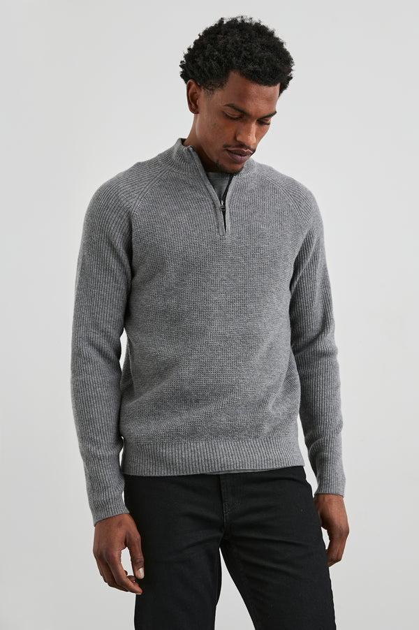 Rails Stark Quarter Zip Finch