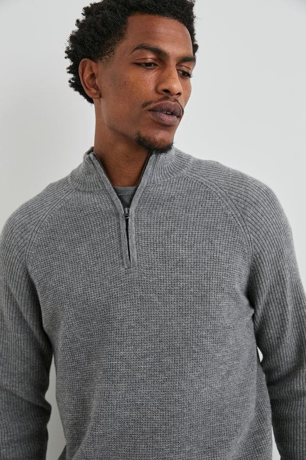 Rails Stark Quarter Zip Finch