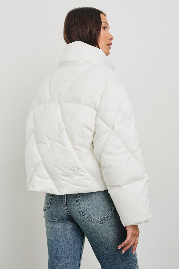 Rails Summit Jacket Ivory