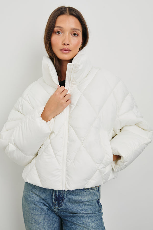 Rails Summit Jacket Ivory