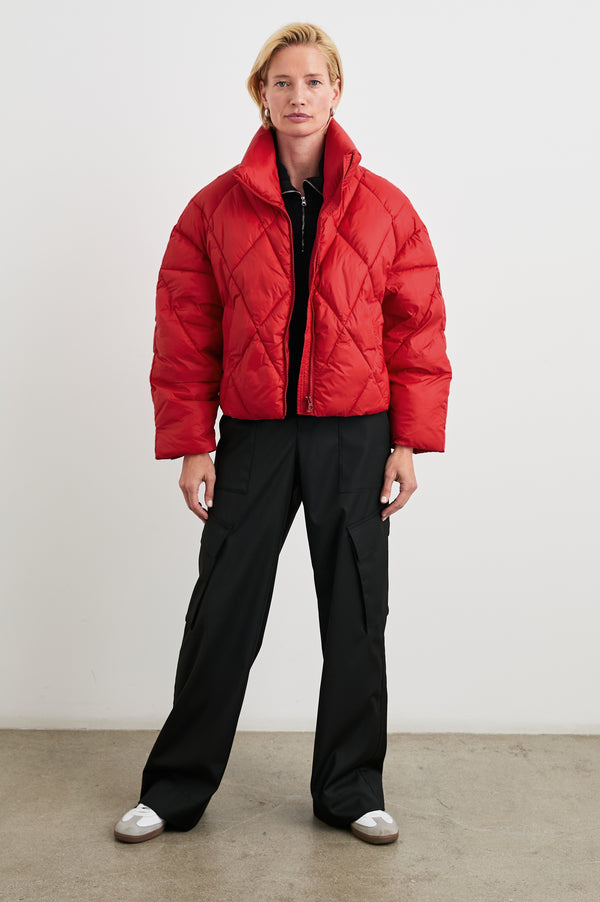 Rails Summit Jacket Scarlet
