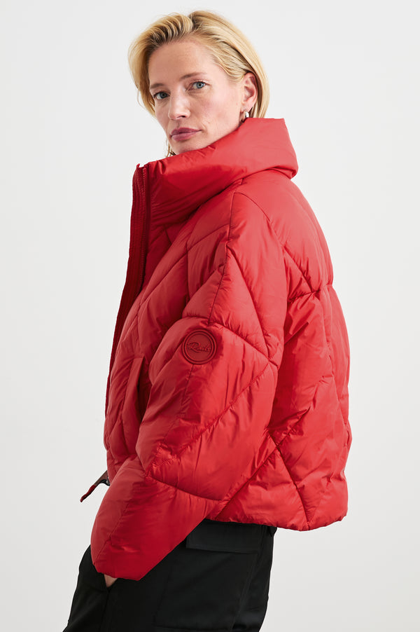 Rails Summit Jacket Scarlet
