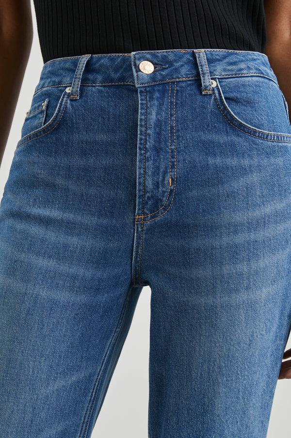 Rails Sunset Crop Slim Flare Tidal Wave