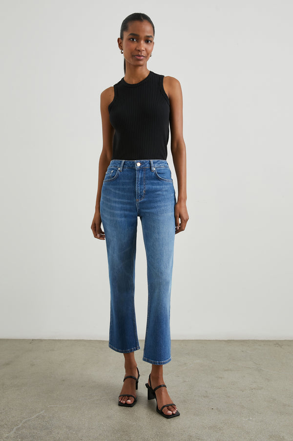 Rails Sunset Crop Slim Flare Tidal Wave