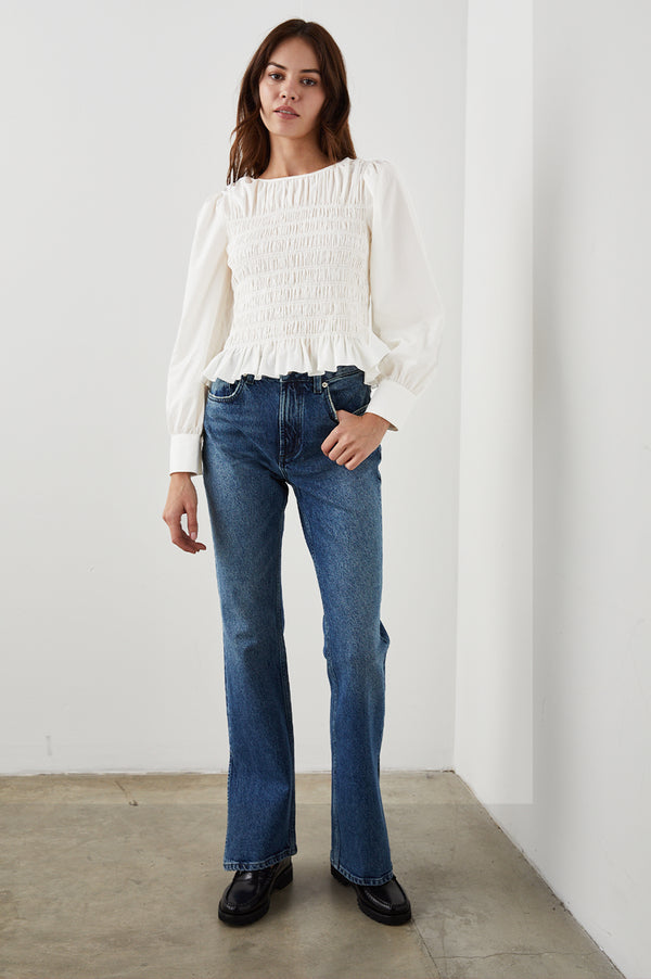 Rails Tabi Top White