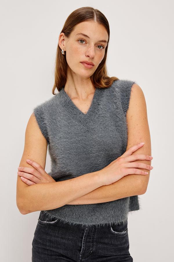 Rails Talli Vest Heather Charcoal