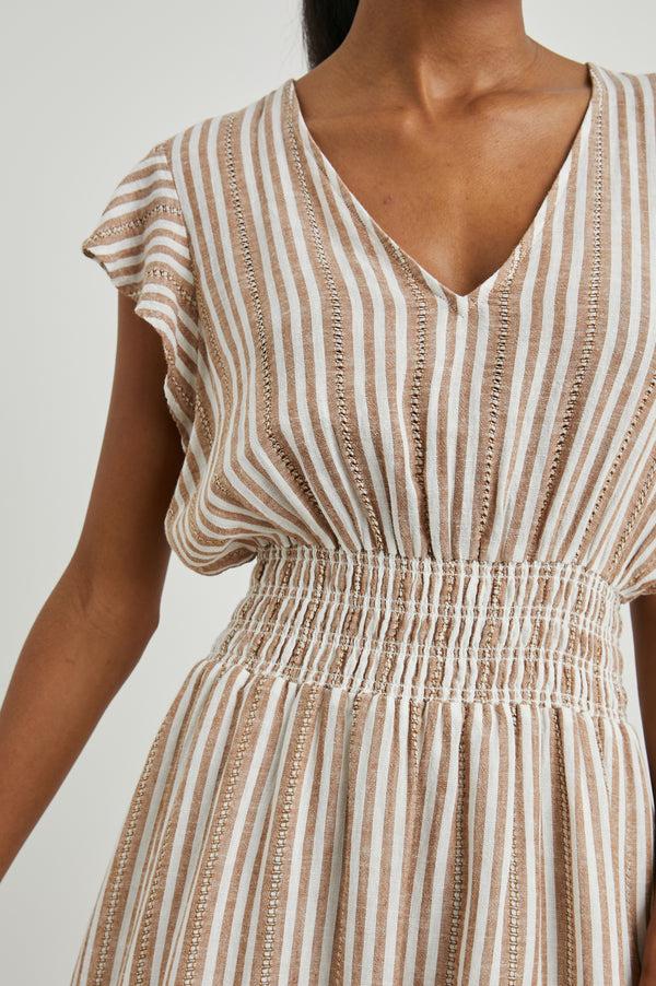 rails Tara dress Palo Santo Stripe