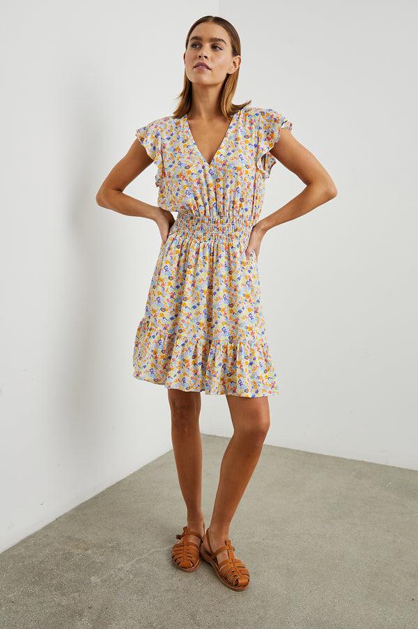 Rails Tara Dress Papaya Flowers