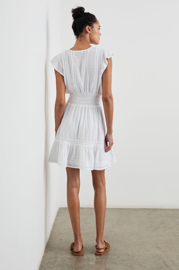 Rails Tara Dress White Lace Detail