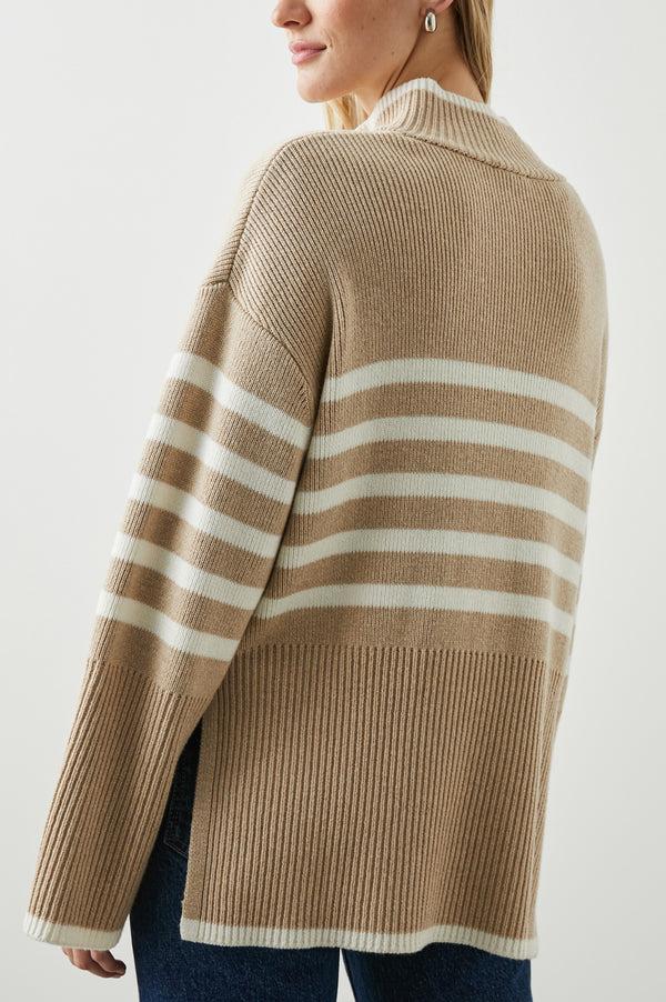 Rails Tessa Sweater Sand Stripe