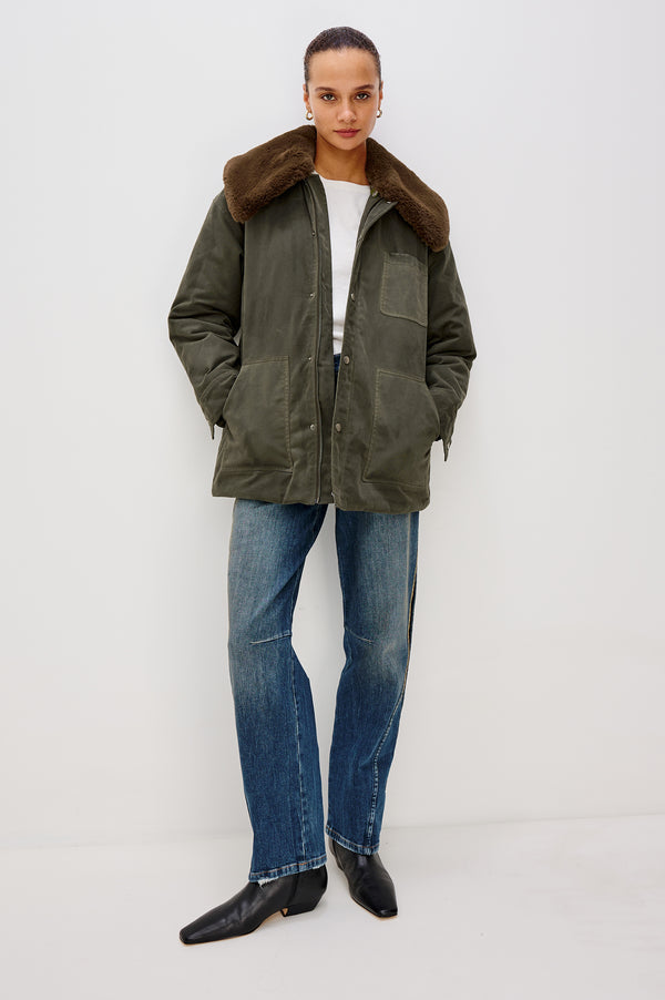 Rails Tessuto Jacket Umber