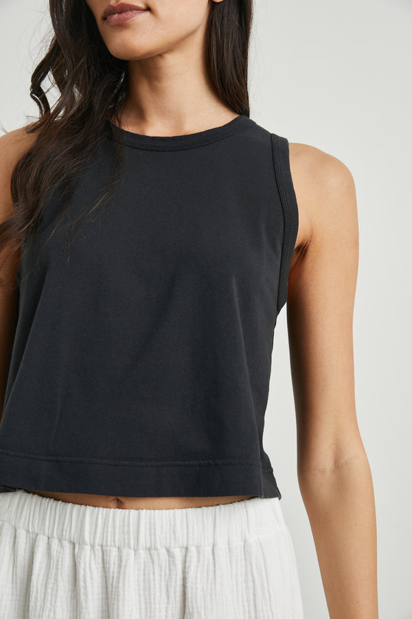 rails The boxy tank Black