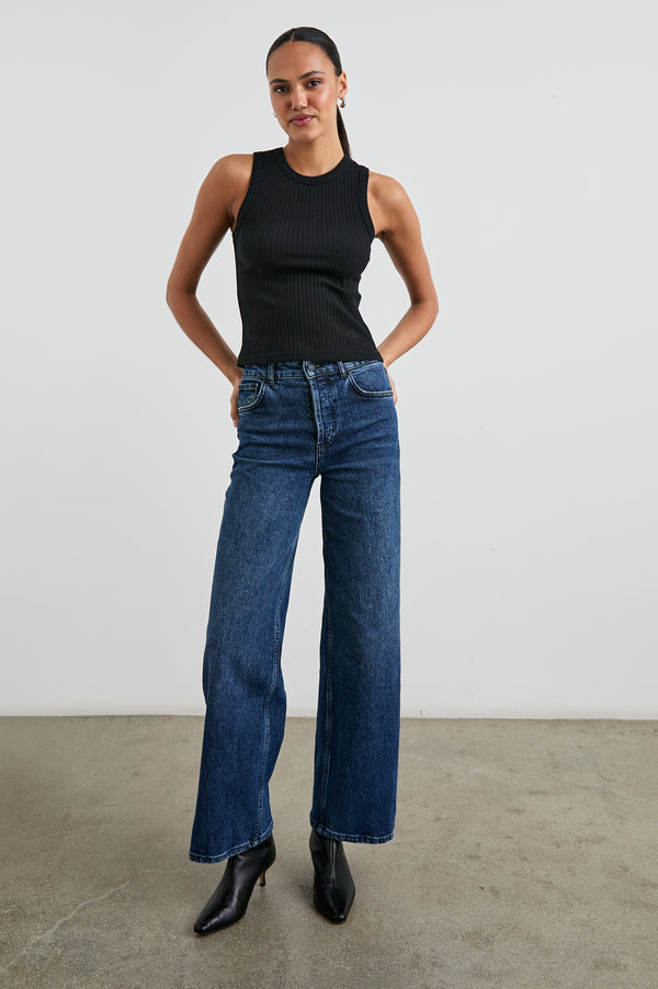 Rails The Racer Tank True Black