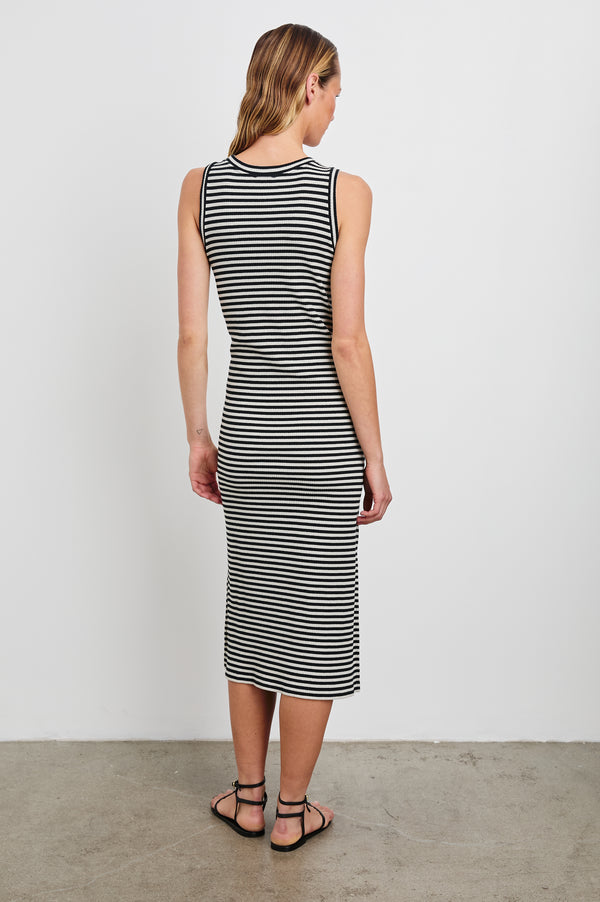 Rails The Tank Dress Black Birch Stripe