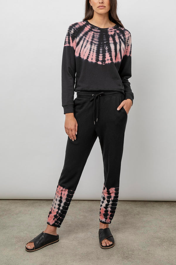 Rails Theo & Kingston Set Black Petal Tie Dye