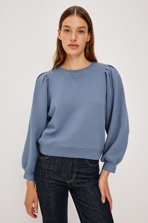 rails Tiffany sweatshirt Faded Periwinkle