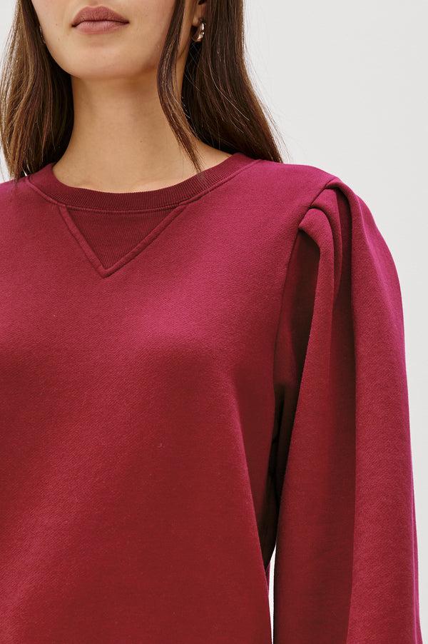 rails Tiffany sweatshirt Merlot