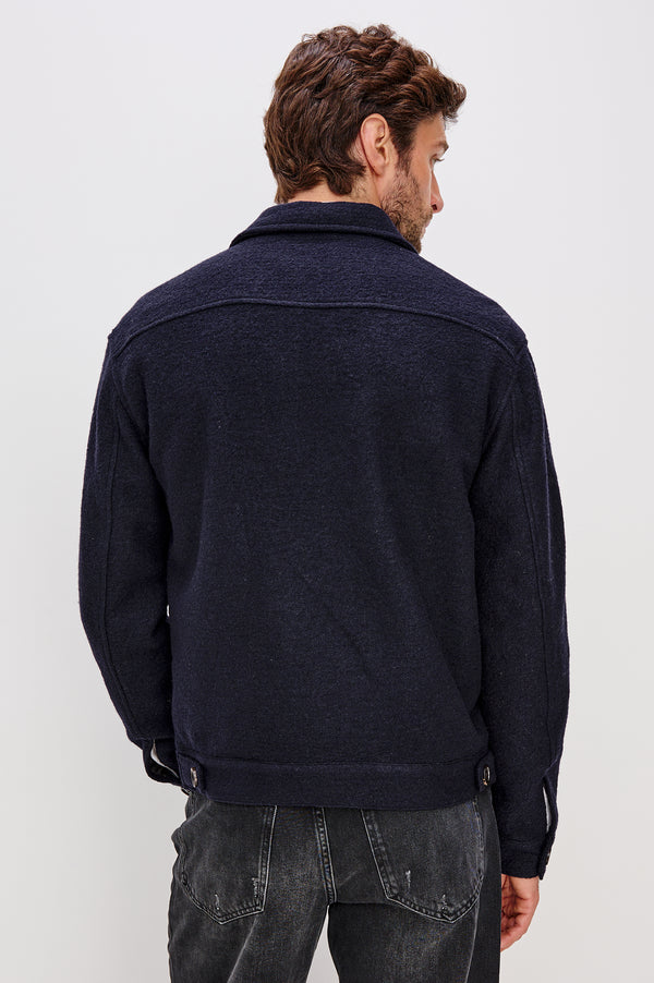 Rails Tillman Jacket Navy Boucle