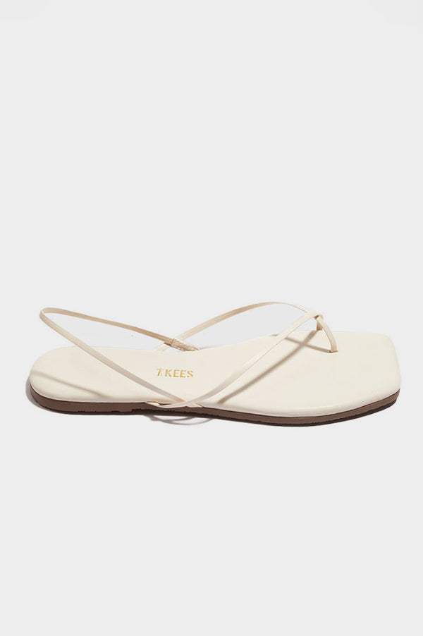 rails Tkees square toe millie sandal Cream