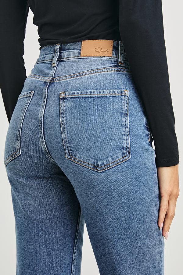 rails Topanga crop straight Pure Indigo