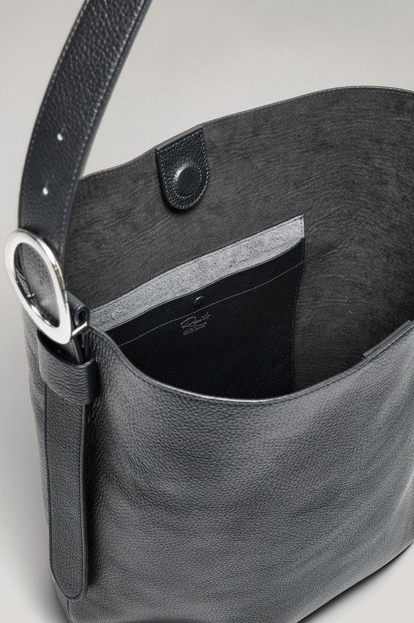 Rails Torino Bucket Bag Black Pebble