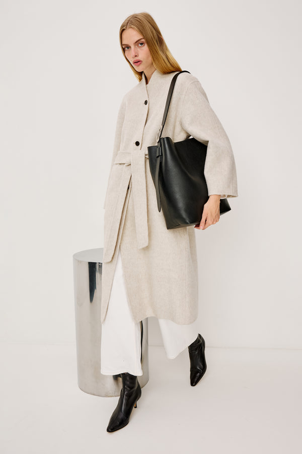 Rails Torino Bucket Bag Black Pebble