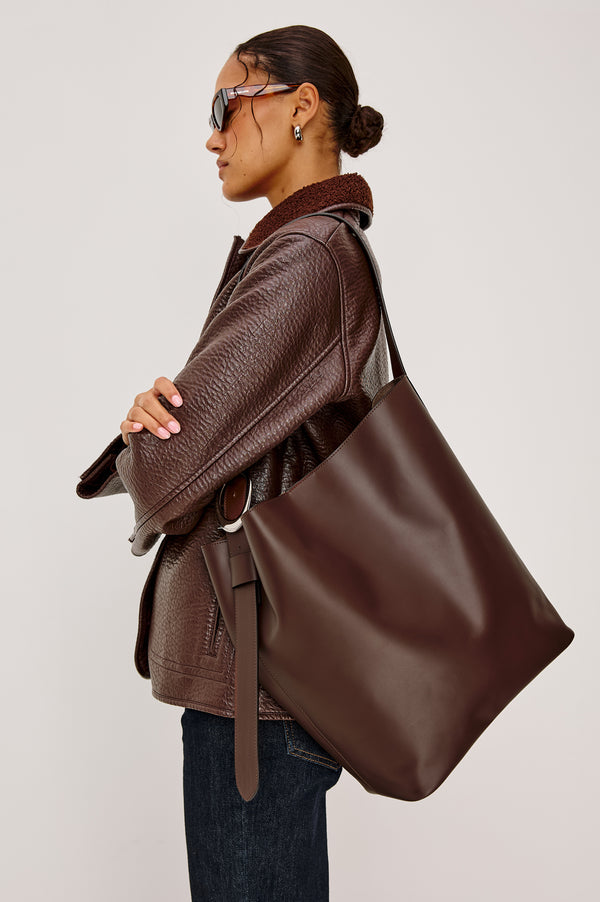 rails Torino bucket bag Espresso