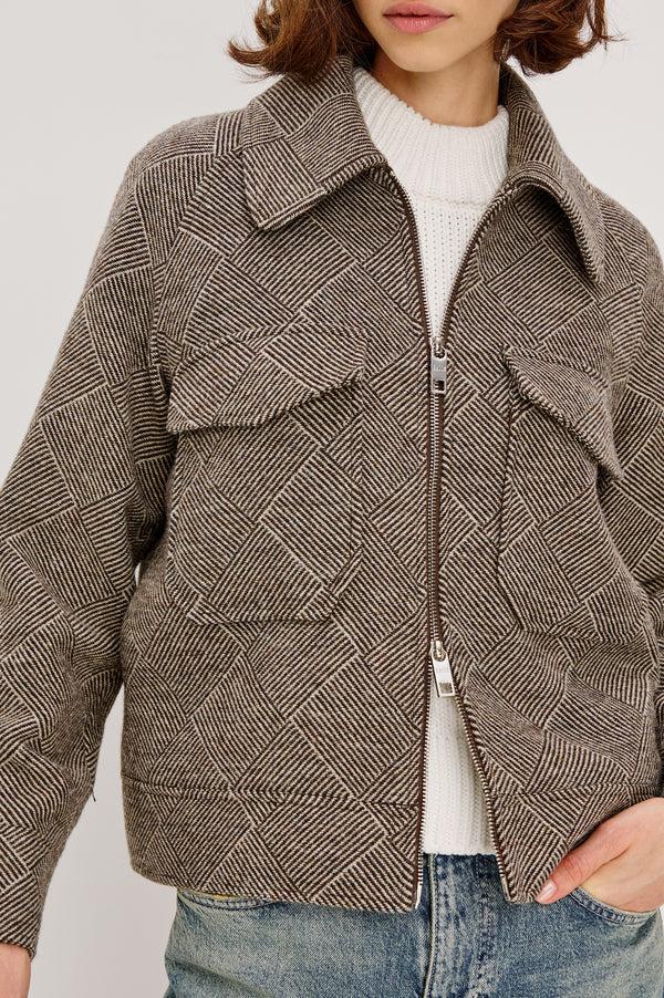rails Truckee jacket Basketweave