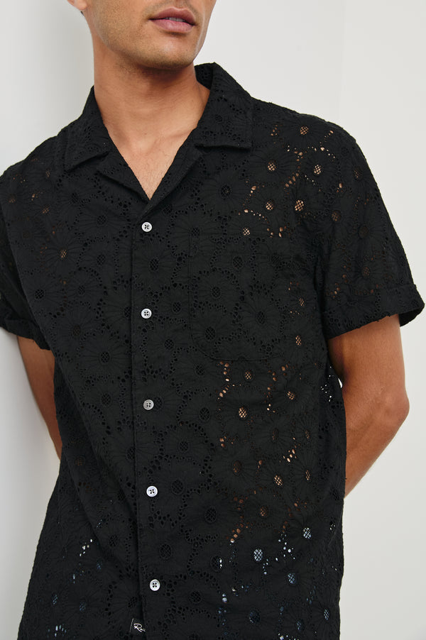 Rails Tyler Shirt Black Floral