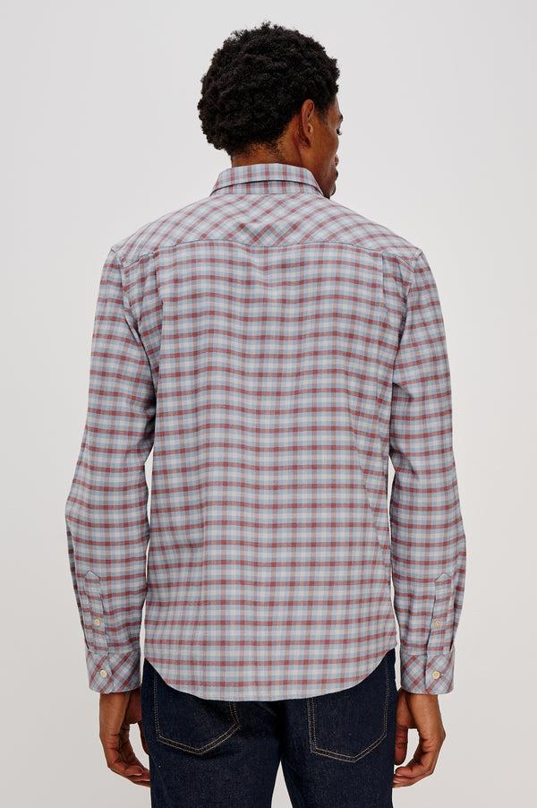Rails Vance Shirt Blue Ruby Check