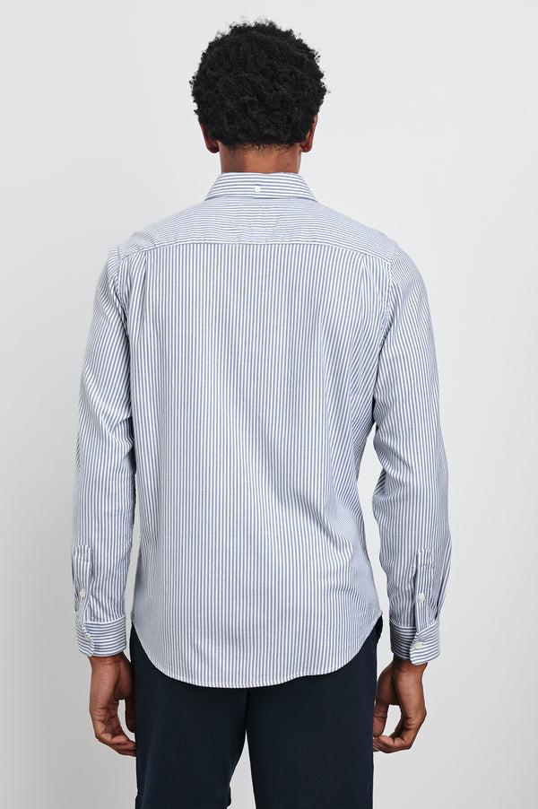 Rails Vance Shirt Blue White Stripe