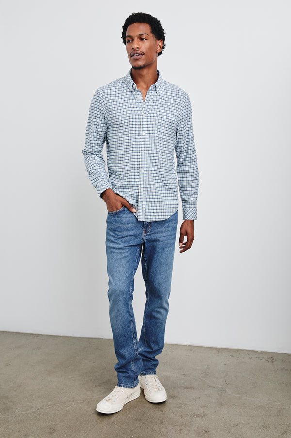 Rails Vance Shirt Stellar Navy Check